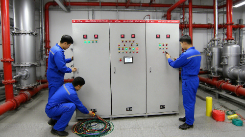 眾利聯(lián)合消防水泵控制柜，以智慧與可靠捍衛(wèi)生命線(xiàn)